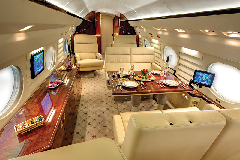 volo privato sul Gulfstream III